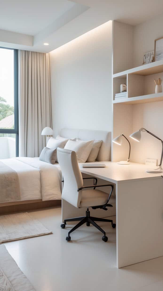 28 Guest Room Office Combo Ideas To Blend Work and Comfort