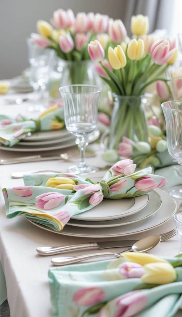 40 Tulip Tablescape Ideas: Bright, Fresh, Spring Decor