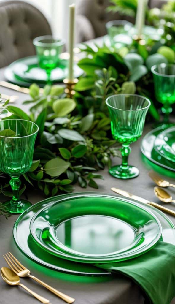 26 Green Tablescape Ideas for Stylish, Fresh Dining