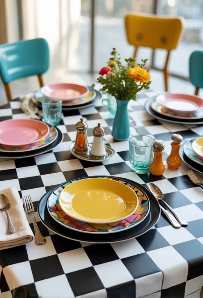 25 Retro Tablescape Ideas for Nostalgic Moments