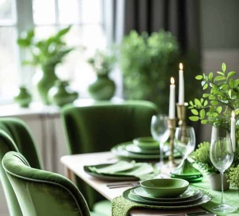 26 Green Tablescape Ideas for Stylish, Fresh Dining