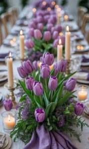 33 Purple Tablescape Ideas for Bold Celebrations