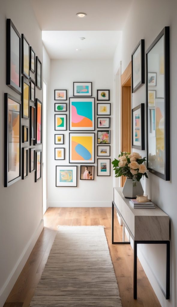 36 Hallway Photo Wall Ideas: Showcase Art and Memories in Style